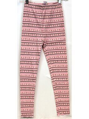 2003 Gymboree Holiday Magic Pink Leggings Flowers Cherries sz 9 NWOT Lettuce